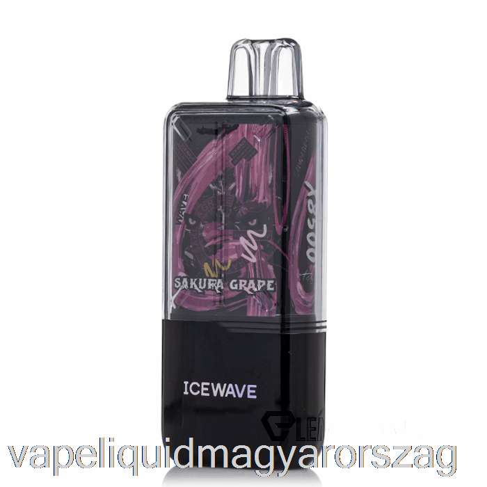 Icewave X8500 Eldobható Sakura Szőlő Vape Folyadék